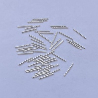 S925 boucles d'oreilles en argent Sterling broche droite poste arrière bijoux fins résultats accessoires en gros or Rose oreille broches aiguille goujons