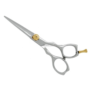 Beauty Hair Scissors Professional <b>Barber</b> Scissor <b>Set</b> Bag Silver Customized Tools Steel PVC Stainless Logo Style Packing Sharp - Product Image 1