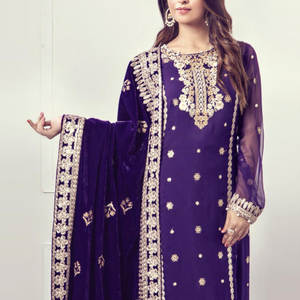 ผ้าคลุมไหล่กำมะหยี่ปักลายสำหรับฤดูหนาว - Product Image 4