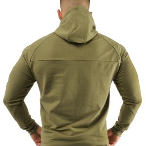 เสื้อฮู้ดฟิตเนสผู้ชายทรงเข้ารูป ออกแบบมาเพื่อการออกกำลังกายหนัก ฝึกซ้อมเพาะกาย และการเล่นกีฬาที่ต้องการประสิทธิภาพสูง - Product Image 2