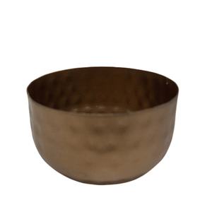 ชามเหล็กกลมแบบมาตรฐานสีทองด้านสำหรับห้องครัวและบนโต๊ะเสิร์ฟในภาชนะสำหรับรับประทานอาหารจำนวนมากที่กำหนดเอง - Product Image 1