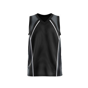 ชุดเสื้อบาสเก็ตบอลตัดอย่างสมบูรณ์แบบทำจากโพลีเอสเตอร์คุณภาพดีสั่งพิมพ์โลโก้ได้ตามต้องการ - Product Image 1