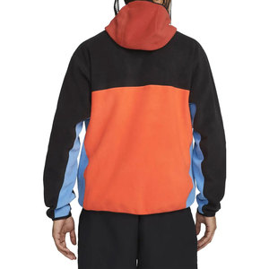 Custom Design Block Winter Cotton Tech Fleece Pullover Hoodies <b>Men</b> New Design 100% Cotton Plain Hoodies - Product Image 4