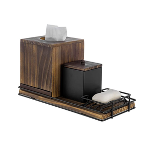 Juego de baño de madera para uso doméstico en hoteles, tamaño personalizado, el mejor embalaje, cocina casera, juego de baño de madera, buen precio - Product Image 3