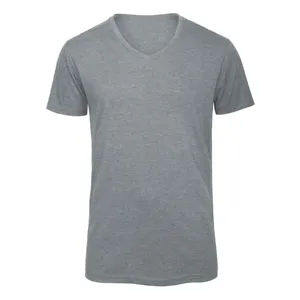 Camiseta Personalizada con Cuello en V Triblend para Hombre, Artículos Promocionales - Product Image 3