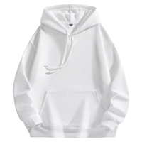 Yüksek kalite 100% pamuklu kazak polar Hoodie özel Logo erkek kadın boy kazak High-End Unisex giyim 3D