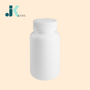 Alta calidad CR blanco 225ml HDPE botella de plástico redonda mejor precio del fabricante de Vietnam M0336 - Product Image 1