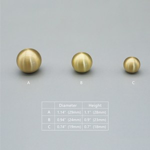 Mini ball brass cabinet knobs <b>pulls</b> drawer <b>for</b> <b>home</b> dresser door cabinet furniture decorative kitchen wardrobe handle knobs 2024 - Product Image 6