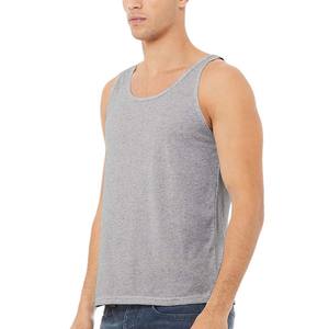 Débardeurs Bella en toile respirante coupe ajustée gris - Product Image 2