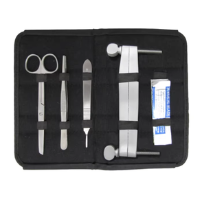 Kit de pinces Doberman professionnel avec étui à fermeture éclair, personnalisation acceptée, tous types d'instruments vétérinaires disponibles - Product Image 4