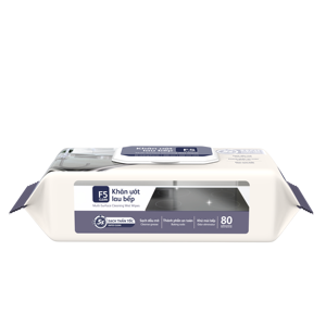 Lingettes de nettoyage multi-usages pour adultes, non tissées, blanches, hygiéniques, OEM/ODM, Vietnam, F5 Clean, efficacement éliminant les taches de graisse - Product Image 1