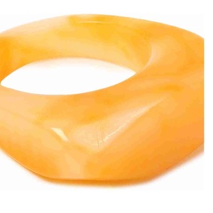 Anillo de resina de moda colorido hermoso pulido hecho a mano de la mejor calidad personalizado al por mayor para mujer hecho a mano en la India - Product Image 2