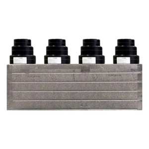 Pleno de Poliuretano Expandido con 4 Salidas y 4 Conexiones Cónicas de 100, 127 y 150 mm, Accesorio para Sistema HVAC Doméstico - Product Image 6