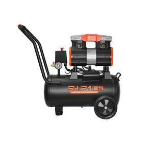 Compresseur d'air à piston silencieux sans huile 110V/220V 25L à prix d'usine, composants de moteur portables pour les mines - Product Image 4