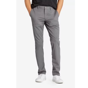 Fabricant d'usine direct de haute qualité décontracté Slim Fit Chino pantalon pour hommes Anti-rides coton pantalon droit exportation BD - Product Image 5