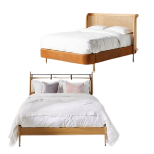 Camas de madera de diseño moderno de lujo supercómodas para muebles de dormitorio y hotel directo de fábrica - Product Image 4