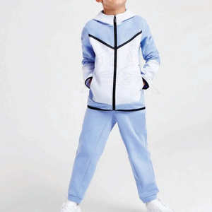 Survêtement en coton de haute qualité pour enfants Logo personnalisable à séchage rapide et respirant Winter Street Wear pour les enfants - Product Image 1