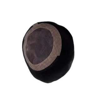 Prótesis Capilar Mono Base de Cabello Remy Indio con Estilos de Onda Profunda y Onda de Agua, con Frente de Encaje Cap-Taz Hair BD - Product Image 5