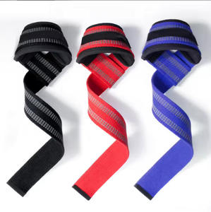 Sangles de poignet de haute qualité pour l'entraînement de gymnastique professionnel haltérophilie Logo personnalisé équipement de sécurité de Fitness du Pakistan - Product Image 5