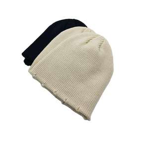 Gorros de Punto Jacquard al por Mayor con Logotipo Personalizado, Gorros Holgados Desgastados, Gorros de Esquí Cálidos, Gorros de Calavera - Product Image 4
