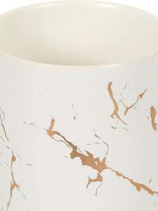 Support de stylo magnétique éclairé en marbre blanc avec un design moderne et luxueux pour la maison, le bureau, l'école, cadeau de Diwali - Product Image 2