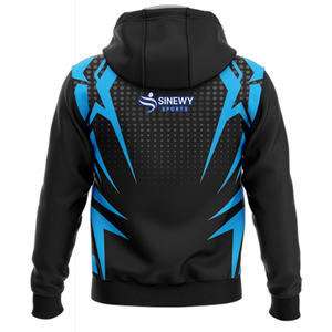 Nuevo estilo de impresión de logotipo personalizado hombres deportes sudaderas con capucha personalizadas hombres transpirable algodón mezclado sudaderas con capucha bordada en blanco algodón Sudadera con capucha - Product Image 5