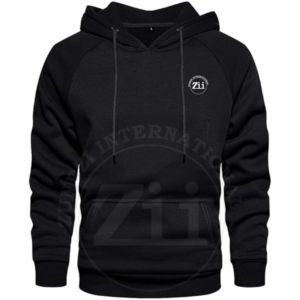 เสื้อมีฮู้ดแบบสวมหัวเสื้อขนแกะ310กรัมเนื้อผ้าระบายอากาศได้ครึ่งบล็อกสี100% ลำลองเป็นมิตรกับสิ่งแวดล้อมสำหรับฤดูหนาว - Product Image 1