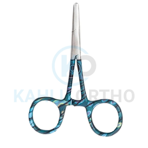 KAHLU fórceps hemostáticos de acero inoxidable curvos rectos de 12,5 cm instrumentos quirúrgicos manuales - Product Image 1