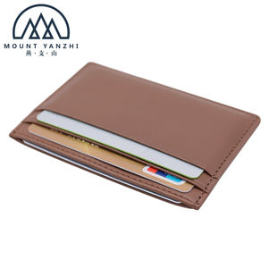 ซองใส่บัตรสำหรับผู้ชายผู้หญิงที่ใส่บัตรที่ใส่บัตรหรูหราออกแบบได้เองพร้อมการป้องกัน RFID - Product Image 4