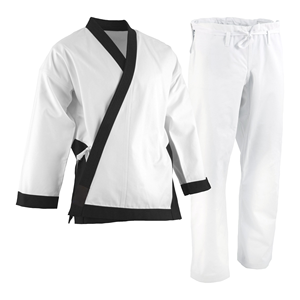 Traje de Karate con Logotipo Personalizado en Oferta, 100% Algodón, Transpirable, Ligero, Uniforme de Artes Marciales Unisex para Adultos, Venta al por Mayor, Económico - Product Image 6