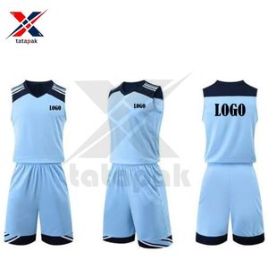 Tenues d'équipe personnalisées Vêtements de basketball personnalisés Vêtements de sport d'été légers et durables de grande taille pour les équipes - Product Image 2