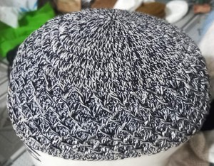 Recién llegado Yamani embose gorra de oración musulmana con bordado Boutique diseño de ganchillo algodón sombrero islámico para hombres - Product Image 5