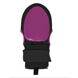 Mitaine coulissante en cuir rose vif personnalisée pour le baseball et le softball, protection de la main avec sangle réglable - Product Image 3