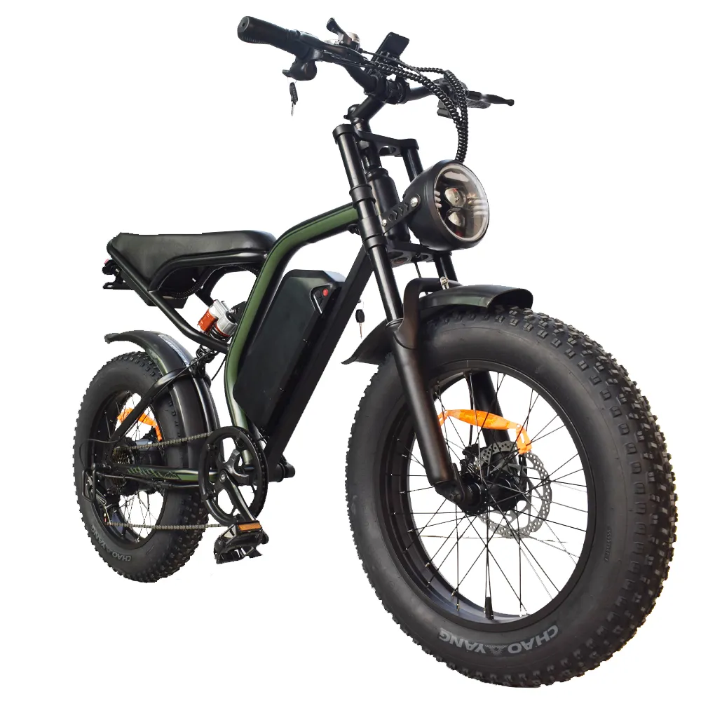 E-bikes 2024 48v15ah 500W 1000Wไฟฟ้าจักรยาน 1500Wจักรยานไฟฟ้ายางไขมันMountainไฟฟ้าจักรยานเมือง