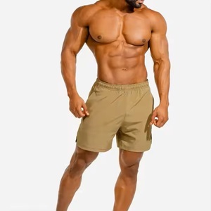 Pantalones cortos de secado rápido para hombre con diseño personalizado al por mayor, pantalones cortos de entrenamiento de secado rápido con nuevo diseño, pantalones cortos de gimnasio de algodón 100% - Product Image 2
