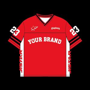 Camisetas de fútbol personalizables de alta calidad, camisetas de fútbol americano bordadas totalmente personalizadas - Product Image 3