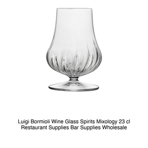 แก้วไวน์ Luigi Bormioli สำหรับเครื่องดื่มผสม 23 ซล. อุปกรณ์ร้านอาหาร อุปกรณ์บาร์ ขายส่ง - Product Image 2