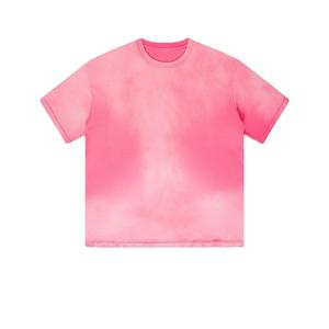 T-shirts pour hommes T-shirt délavé à l'acide 100% coton Impression personnalisée/broderie T-shirt délavé à l'acide pour hommes - Product Image 2