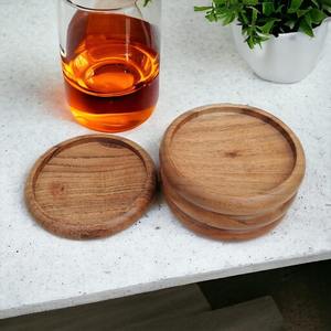 Handmade Glass Beaded <b>Coasters</b>-Classic <b>Drink</b> <b>Coasters</b> with Polyester Backing (4x4 Inch) for Church & Religious Gifts - Product Image 3