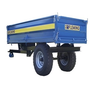 Tractor de remolque de granja, 2 ejes, remolque de basura de granja - Product Image 1