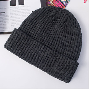 2023 Unisex Winter Wool <b>Beanie</b> High Quality Embroidery Custom Printed Cotton Hats Fashionable <b>Waterproof</b> Breathable <b>Beanies</b> - Product Image 5