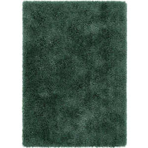 Juego de Alfombras Shaggy Verde Bosque de Chicago de The Rugs, 67x200cm - Product Image 4