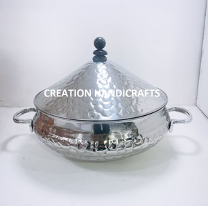 Casserole de chauffe-plats en métal de conception moderne de haute qualité et chauffe-plats en métal durable S.S - Product Image 3