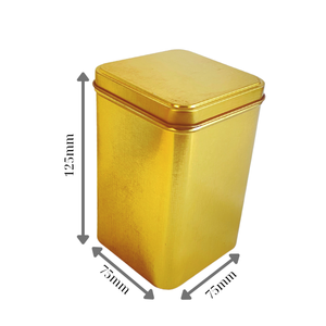 Boîte de conserve en métal personnalisable OEM Boîte cadeau vide de qualité alimentaire pour bonbons, chewing-gum, sucre, chocolat, stockage-Caractéristique recyclable - Product Image 1