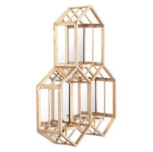 Magnifique porte-bougie votif en métal pour table, utilisation intérieure et extérieure, pour bougies chauffe-plat, décoration pour la maison, l'hôtel, le bureau, les mariages et les fêtes - Product Image 6