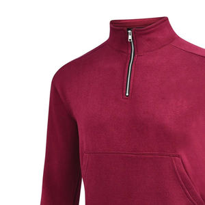 Sudadera básica de manga larga para hombre, sudadera con media cremallera en diferentes colores, diseña tu propio logotipo, sudaderas con cremallera de cuarto para hombre - Product Image 5