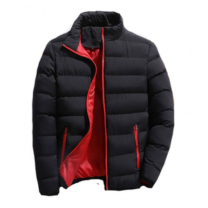 OEM Vente en gros Personnalisé Élégant Hiver Veste matelassée de créateur pour hommes Manteau à bulles à col montant de haute qualité dans le style de la rue - Product Image 6
