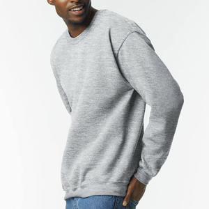 Suministro directo de fábrica MOQ bajo sudadera para hombres Precio barato Cuello redondo Invierno Hombres Sudadera Transpirable - Product Image 4