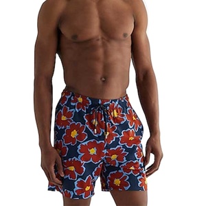 Shorts de bain pour hommes de haute qualité, personnalisés avec logo, respirants, en spandex/coton biologique, imprimés par sublimation, pour la vente en gros - Product Image 5