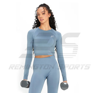 Meilleure vente Top court pour femmes de qualité supérieure Vente en ligne Top court pour femmes de couleur unie Top court pour femmes - Product Image 2
